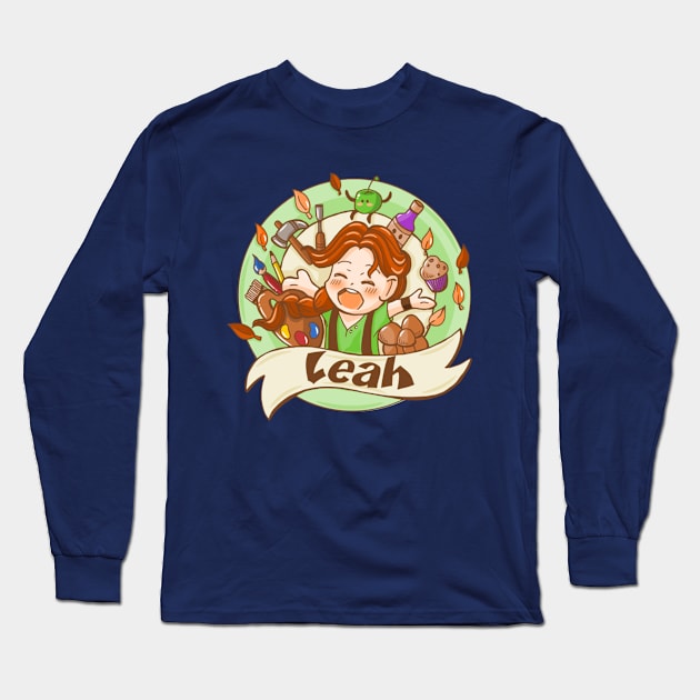 Leah Stardew Valley Long Sleeve T-Shirt by ThaisMelo